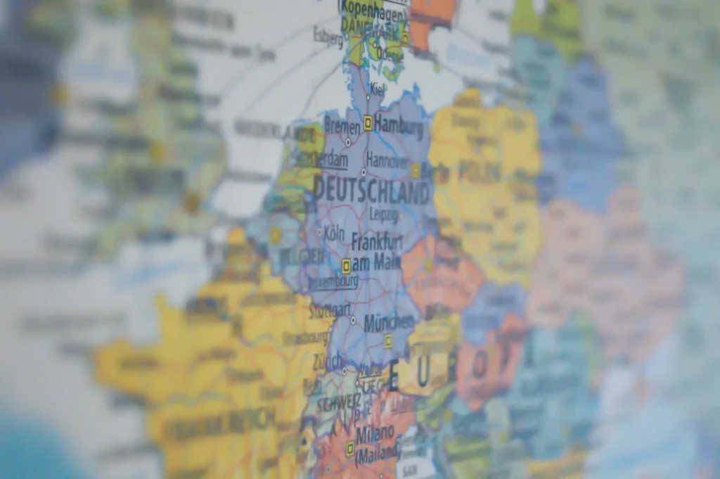 Deutschland Map